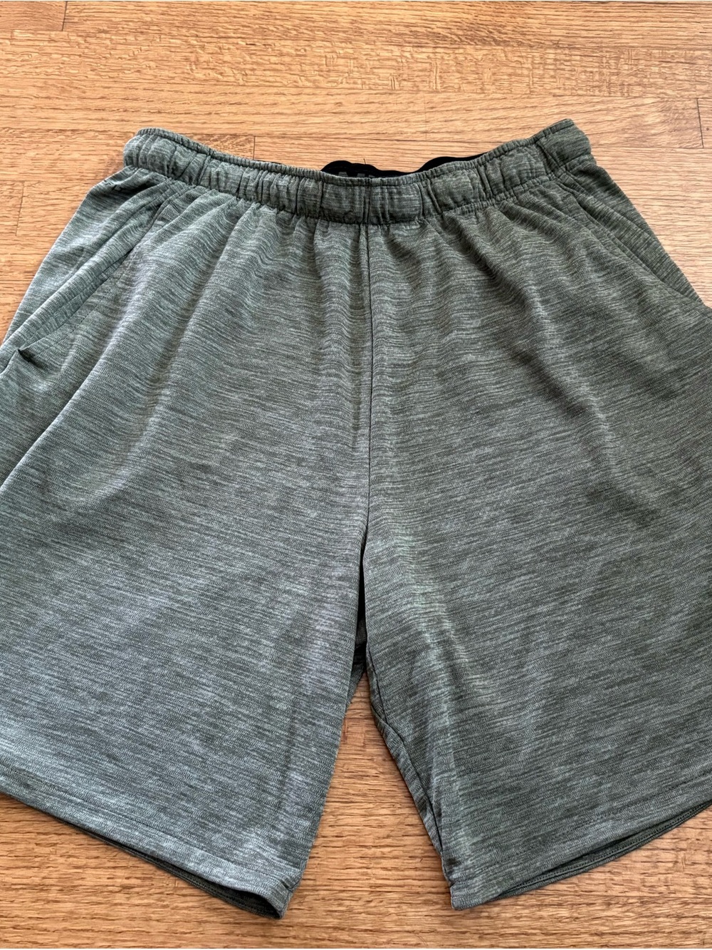 Nike Men's Athletic Shorts in Heather Olive Green